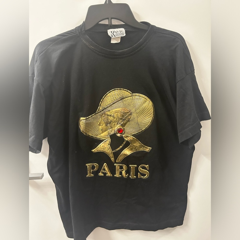 VINTAGE 1980’s Kavio Designs Paris T-Shirt